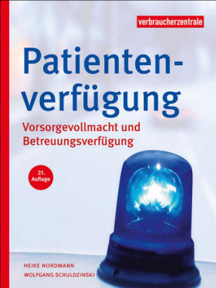 Titelbild des Ratgebers Patientenverfügung