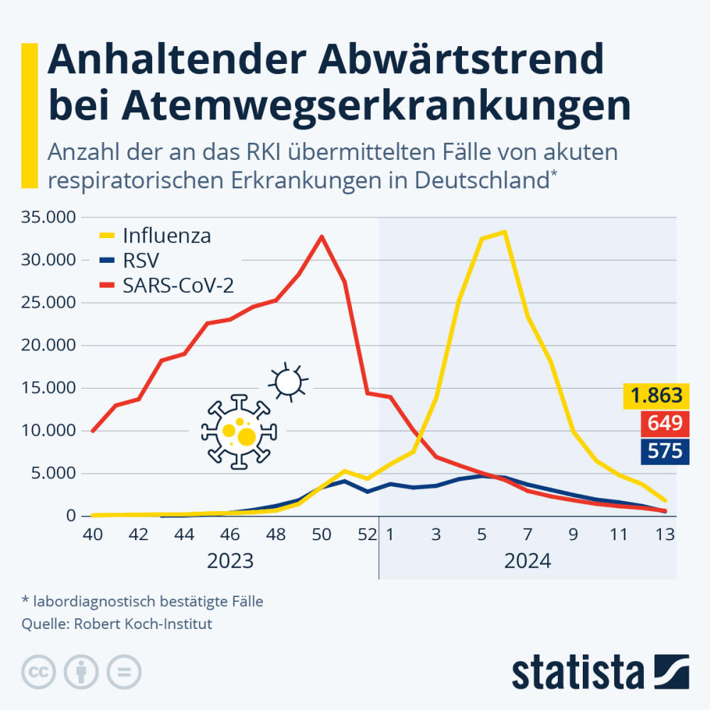 Infografik: Wie verbreitet sind Atemwegserkrankungen in Deutschland? | Statista