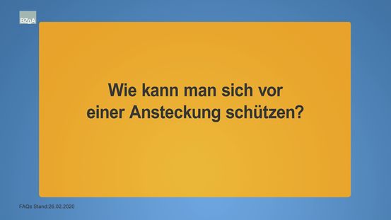 Frage 6: Wie kann ich mich schützen?